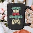 Level Complete Jr High School Graduation Grad SloganShirt Graphic Print Coffee Mug