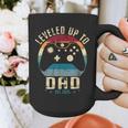 I Leveled Up To Dad 2025 Promoted To Daddy Soon To Be Father Graphic Print Coffee Mug
