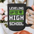 Leveling Up To High School Tee Shirt Gaming Graduation Graphic Print Coffee Mug