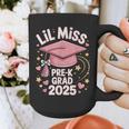 Little Miss Pre-K Grad 2025 Preschool Graduation Girls Kids Graphic Print Coffee Mug