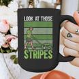 Look At Those Stripes Lawn Mowing Dad Lawn Mower Small Graphic Print Coffee Mug