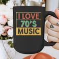 I Love 70's Music Retro Style Nostalgia Vibe 1970 70's Party Graphic Print Coffee Mug I Love 70's Music Retro Style Nostalgia Vibe 1970 70's Party Graphic Print Coffee Mug
