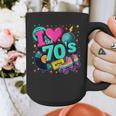 I Love The 70s Retro Cassette Roller Vinyl Disco Nostalgia Graphic Print Coffee Mug I Love The 70s Retro Cassette Roller Vinyl Disco Nostalgia Graphic Print Coffee Mug