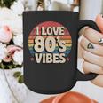 I Love 80’s Vibes Retro 80s Style Vintage Sunset Nostalgia Graphic Print Coffee Mug