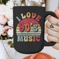 I Love 90's Music Retro Style Nostalgia Cassette 1990s Party Graphic Print Coffee Mug I Love 90's Music Retro Style Nostalgia Cassette 1990s Party Graphic Print Coffee Mug