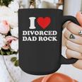 I Love Divorced Dad Rock Joke Graphic Print Coffee Mug