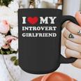 I Love My Introvert Girlfriend I Heart My Introvert GF Graphic Print Coffee Mug I Love My Introvert Girlfriend I Heart My Introvert GF Graphic Print Coffee Mug