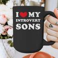 I Love My Introvert Sons I Heart My Introvert Sons Graphic Print Coffee Mug I Love My Introvert Sons I Heart My Introvert Sons Graphic Print Coffee Mug