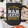 My Lucky Bar Exam Shirt Lawyer Law School Graduation Graphic Print Coffee Mug