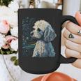 Maltipoo Starry Night Van Gogh Maltipoo Mom Dad Owner Graphic Print Coffee Mug