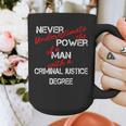 Man Criminal Justice Degree Graduation Or Career Graphic Print Coffee Mug