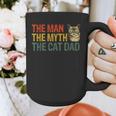 The Man The Myth The Cat Dad Cat Daddy Vintage Graphic Print Coffee Mug The Man The Myth The Cat Dad Cat Daddy Vintage Graphic Print Coffee Mug
