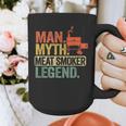 Man Myth Meat Smoker Legend Dad Grillfather BBQ Meat Smoking Graphic Print Coffee Mug
