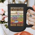 Marine Biology Ocean Introvert Marine Biologist Graphic Print Coffee Mug