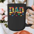 Master Builder Dad Birthday Boy Building Bricks Blocks Daddy Graphic Print Coffee Mug
