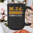 Master Graduation Completed Master Of Education Teacher Men Women Graphic Print Coffee Mug