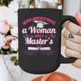 Master University Degree Master Graduation Party Girl Graphic Print Coffee Mug