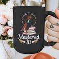 Mastered It Black Girl Masters Degree Graduation Black Queen Graphic Print Coffee Mug