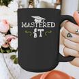 Mastered It Masters Graduation Cool Distressed Graphic Print Coffee Mug