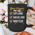 Masters Graduation Goal Digger Mastered It Graphic Print Coffee Mug