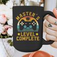 Master's Level Complete Vintage Video Gamer Graduation Graphic Print Coffee Mug