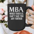 MBA For Men Women Master Degree Graduation Day Graphic Print Coffee Mug