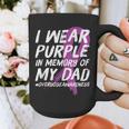 Memory Of Dad Wear Purple Overdose Awareness Graphic Print Coffee Mug Memory Of Dad Wear Purple Overdose Awareness Graphic Print Coffee Mug
