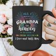 Memory For Grandpa In Heaven Angel Father Family Memorial Graphic Print Coffee Mug Memory For Grandpa In Heaven Angel Father Family Memorial Graphic Print Coffee Mug