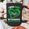 In My Memory Of My Grandpa NON-HODGKIN'S LYMPHOMA AWARENESS Graphic Print Coffee Mug