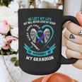 In Memory Of My Grandson Suicide Awareness Loss Of Loved One Graphic Print Coffee Mug
