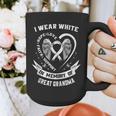 In Memory Of Great Grandma Lung Cancer Awareness Kids Graphic Print Coffee Mug