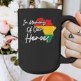 In Memory Of Our Heroes Pride Juneteenth Graphic Print Coffee Mug