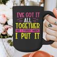 Memory Humor Got It Together Forgot Where Put It Sarcastic Graphic Print Coffee Mug