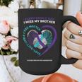 In Memory Of I Miss My Brother Suicide Prevention Awareness Graphic Print Coffee Mug