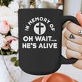 In Memory Of Oh Wait He's Alive Cross Graphic Print Coffee Mug