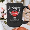 In Memory Of Son Ced Customized Personalized Memorial Graphic Print Coffee Mug In Memory Of Son Ced Customized Personalized Memorial Graphic Print Coffee Mug