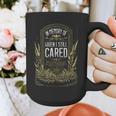 In Memory Of When I Still Cared Halloween Gravestone Graphic Print Coffee Mug