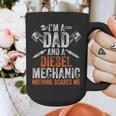For Men Father's Day Halloween Diesel Mechanic Dad Graphic Print Coffee Mug
