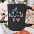 Mermaid Dad Merman Daddy Dad Family Matching Birthday Graphic Print Coffee Mug