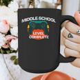 Middle School Graduation Gaming Vintage Level Complete Graphic Print Coffee Mug