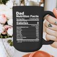Miftees Fathers Day Tees Dad Nutrition Facts Graphic Print Coffee Mug