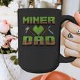 Miner Dad Birthday Boy Party Video Gamer Pixel Graphic Print Coffee Mug
