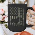 Mini Aussie Dad Australian Shepherd Dog Camo USA Flag Graphic Print Coffee Mug