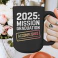 Mission Graduation Accomplished For Class Of 2025 Graphic Print Coffee Mug