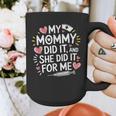 My Mommy Did It And She Did It For Me Graduation Nurse Mom Graphic Print Coffee Mug
