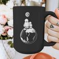 Moon And Astronaut Dad And Baby Space For Father's Day Graphic Print Coffee Mug