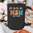 MSW Est 2025 Graduation School Social Worker Shirt Master Graphic Print Coffee Mug
