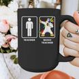 Music Teacher Dabbing Unicorn Graduation Shirt Graphic Print Coffee Mug