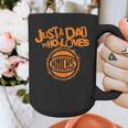 NBA New York Knicks Father's Day Just A Dad Who Loves Graphic Print Coffee Mug
