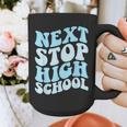 Next Stop High School Elementary School Graduation 2025 Graphic Print Coffee Mug
